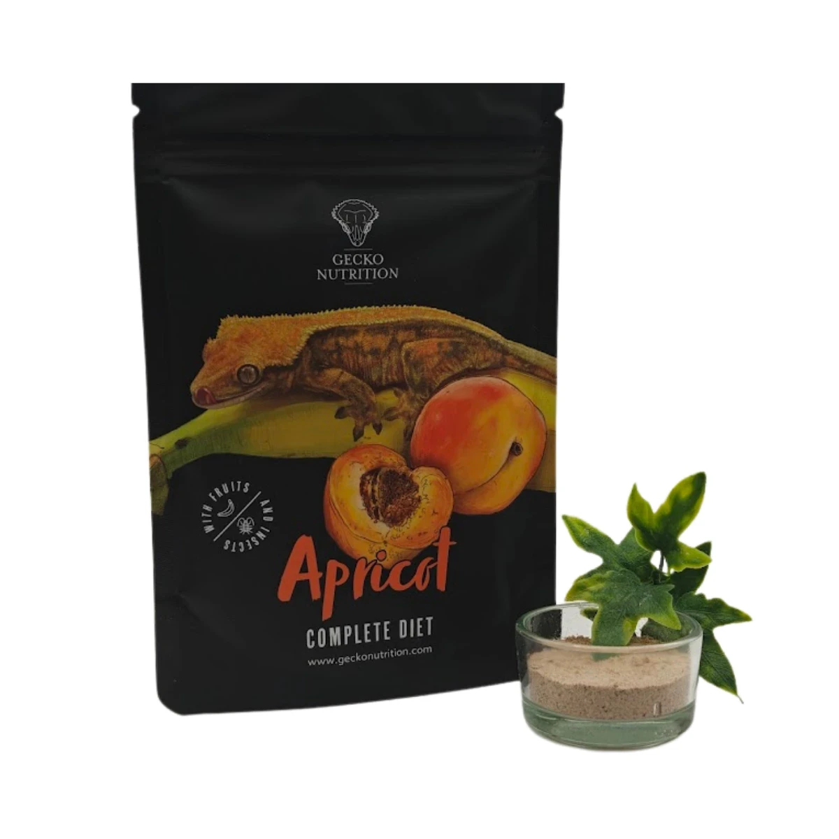 Gecko Nutrition Apricot – papka dla gekona