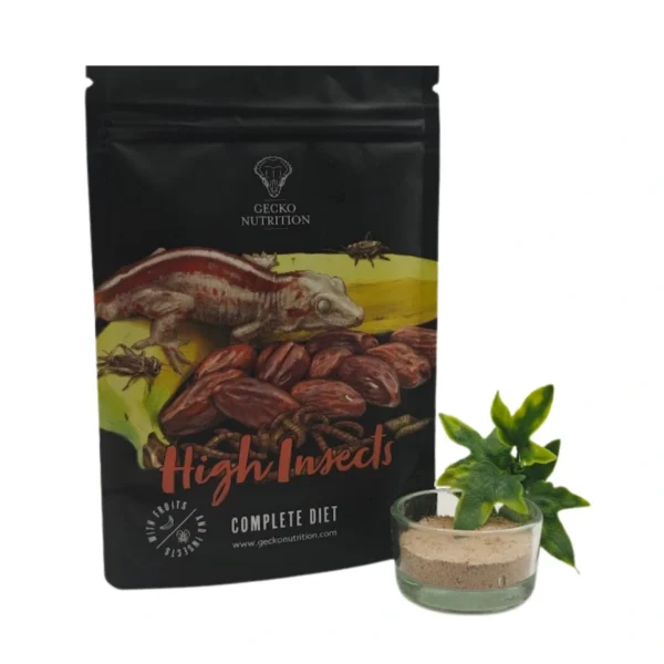 Gecko Nutrition High Insect - papka dla gekona 50g