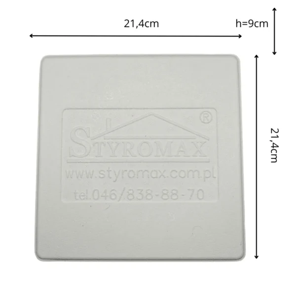 290.webp Styrobox 21x21x9 cm – Pudełko Termiczne