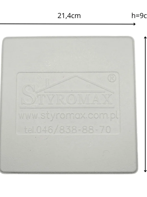 Styrobox 21x21x9 cm – Pudełko Termiczne