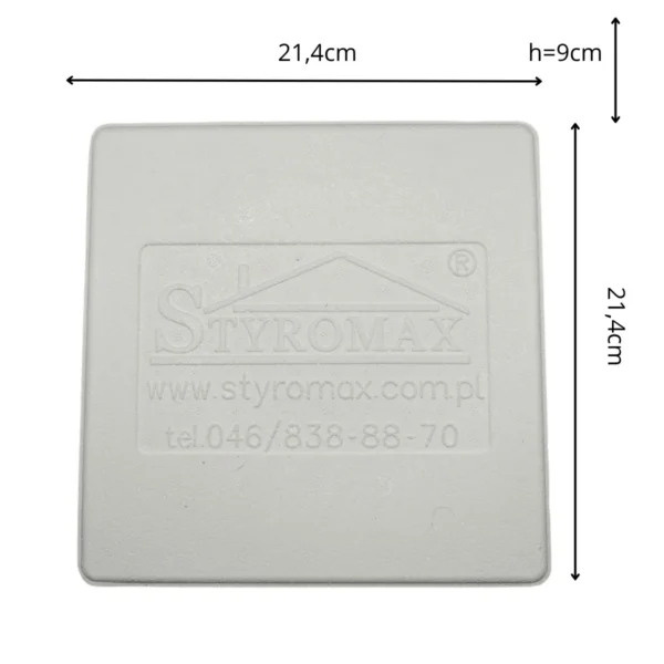463.webp Styrobox 21x21x9 cm – Pudełko Termiczne