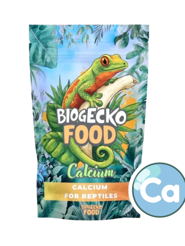 BioGecko Food Calcium for Reptiles 50g