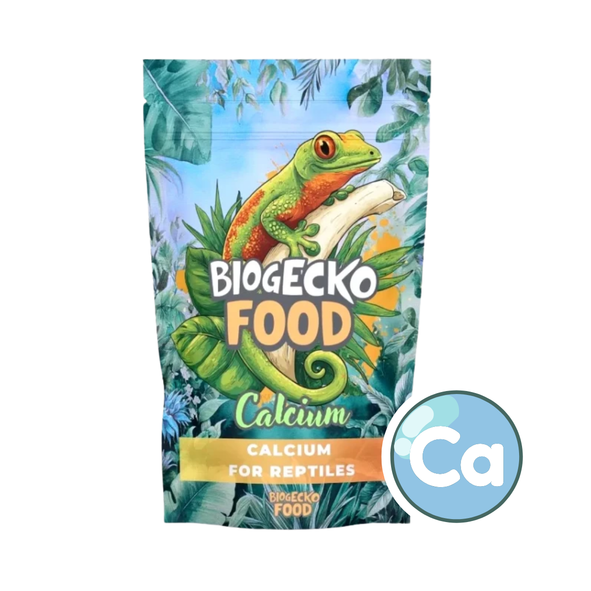 BioGecko Food Calcium for Reptiles 50g