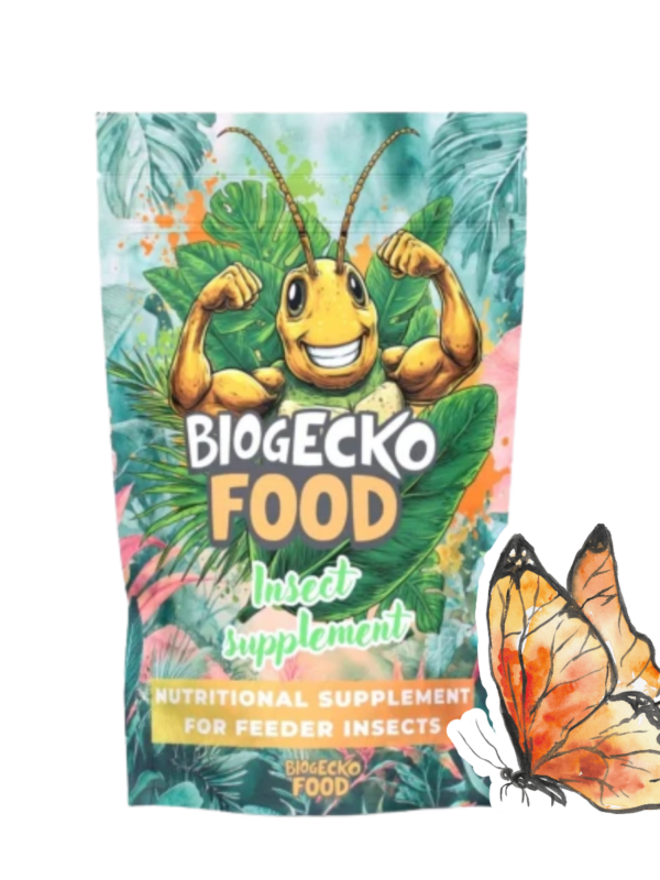 BioGecko Food Insect Supplement – pokarm wzbogacający dla owadów karmowych 50g