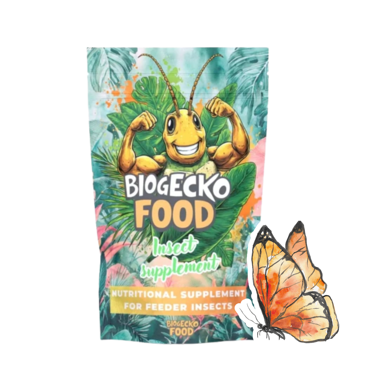 BioGecko Food Insect Supplement – pokarm wzbogacający dla owadów karmowych 50g