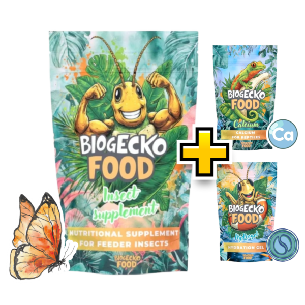 501.png BioGecko Food Insect Supplement – pokarm wzbogacający dla owadów karmowych 50g