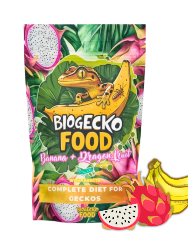 BioGecko Food Banan & Smoczy Owoc (Dragon Fruit) – papka dla gekonów