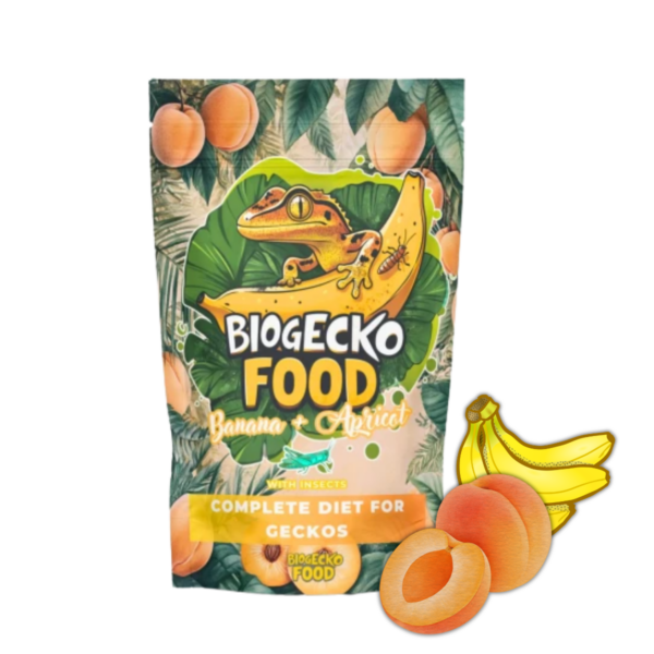 BioGecko Food Banan & Morela (Apricot) – papka dla gekonów