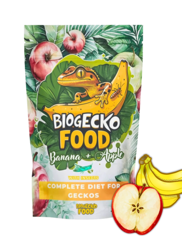 BioGecko Food Banan & Jabłko (Apple) – papka dla gekonów