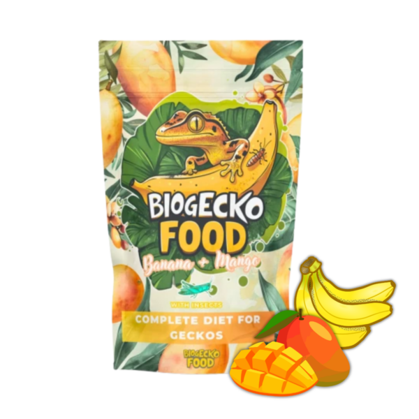 BioGecko Food Banan & Mango – papka dla gekonów
