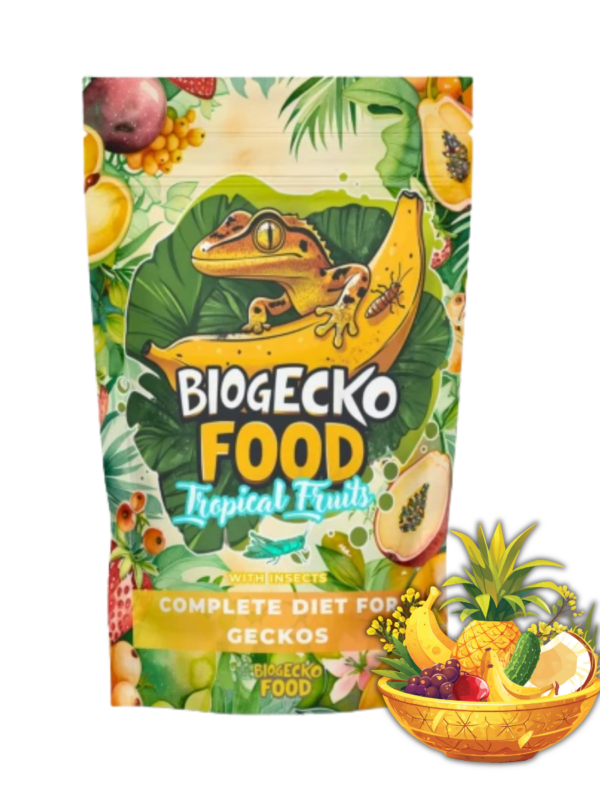 BioGecko Food Banan & Owoce Tropikalne (Tropical Fruits) – papka dla gekonów