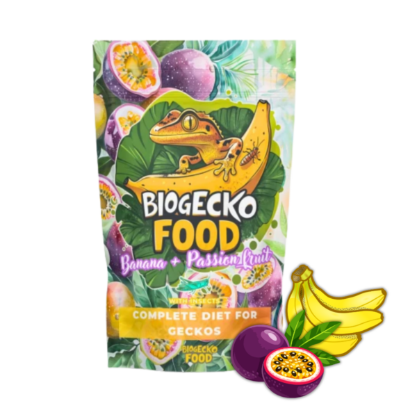 BioGecko Food Banan & Marakuja (Passion Fruit) – papka dla gekonów