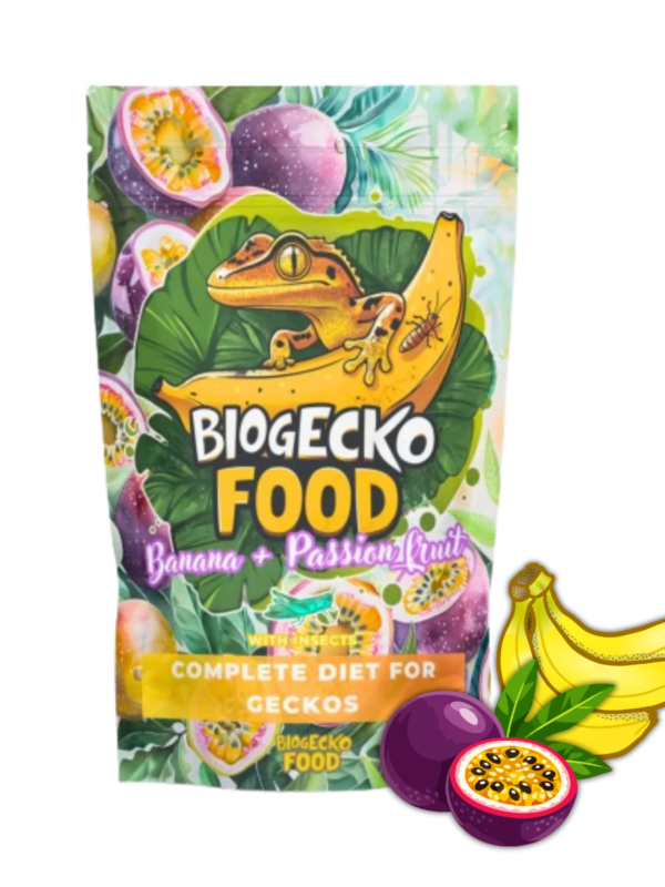 BioGecko Food Banan & Marakuja (Passion Fruit) – papka dla gekonów