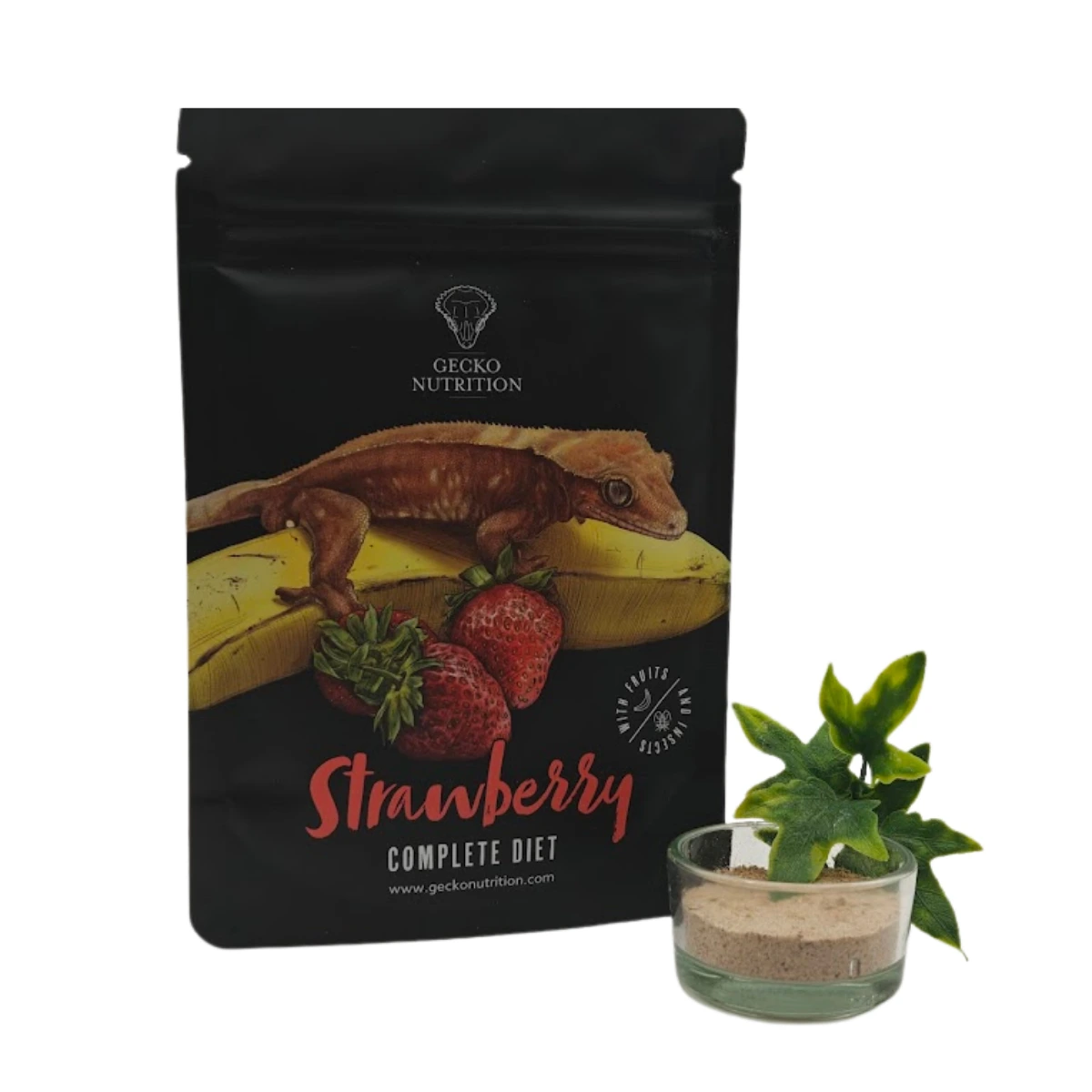 Gecko Nutrition Strawberry – papka dla gekona