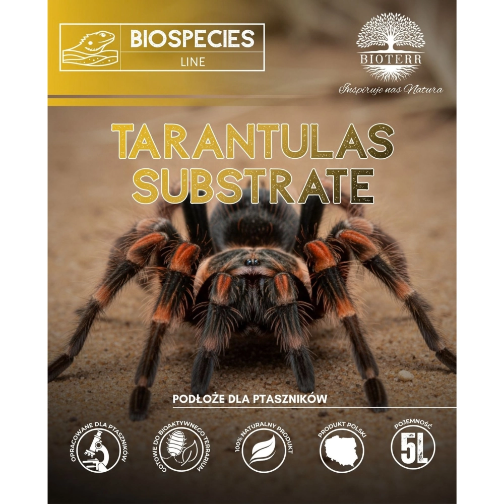 Podłoże dla ptasznika 2 l – BioSpecies Tarantula Substrate