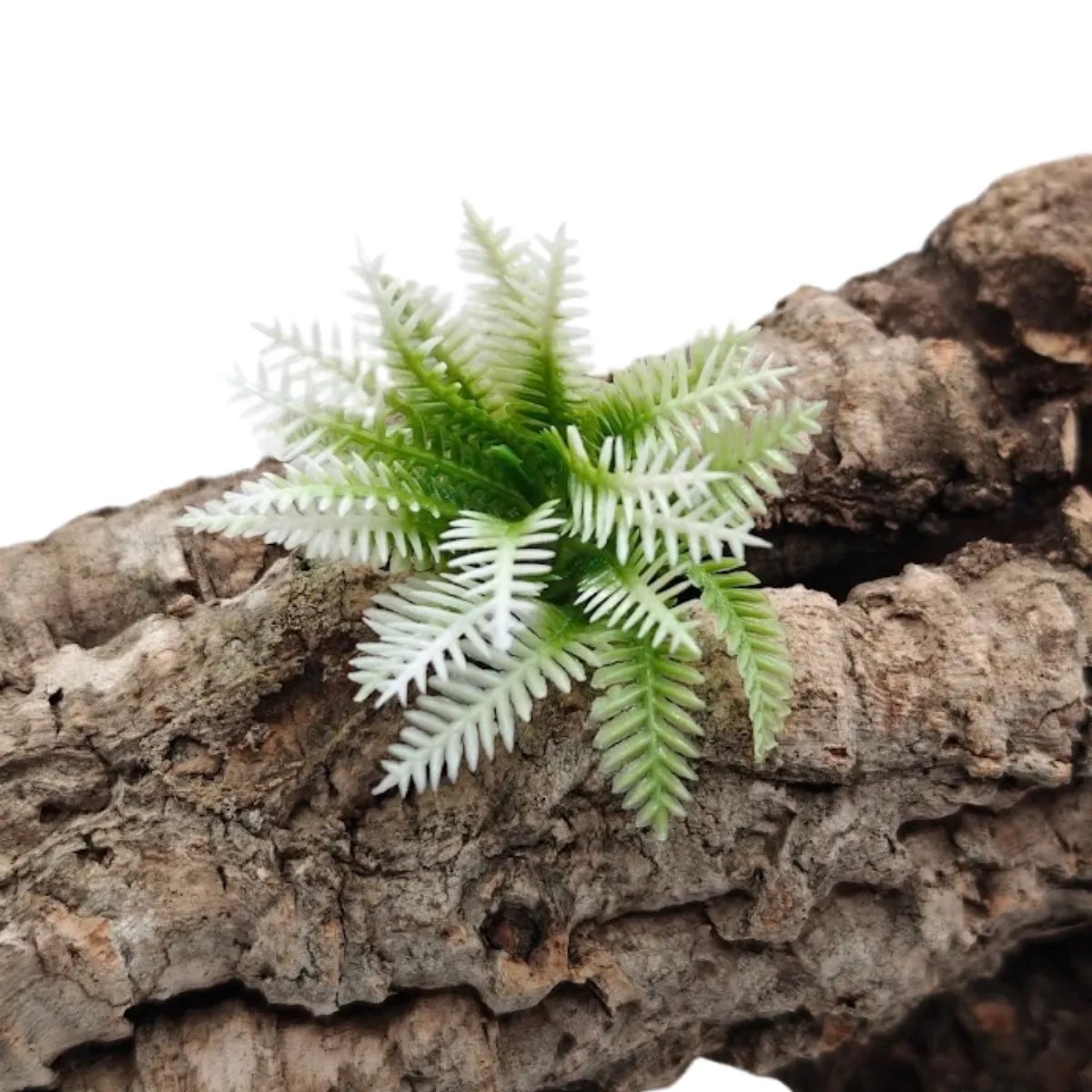 Mini sztuczna roślinka do terrarium – ok. 5 × 6 cm