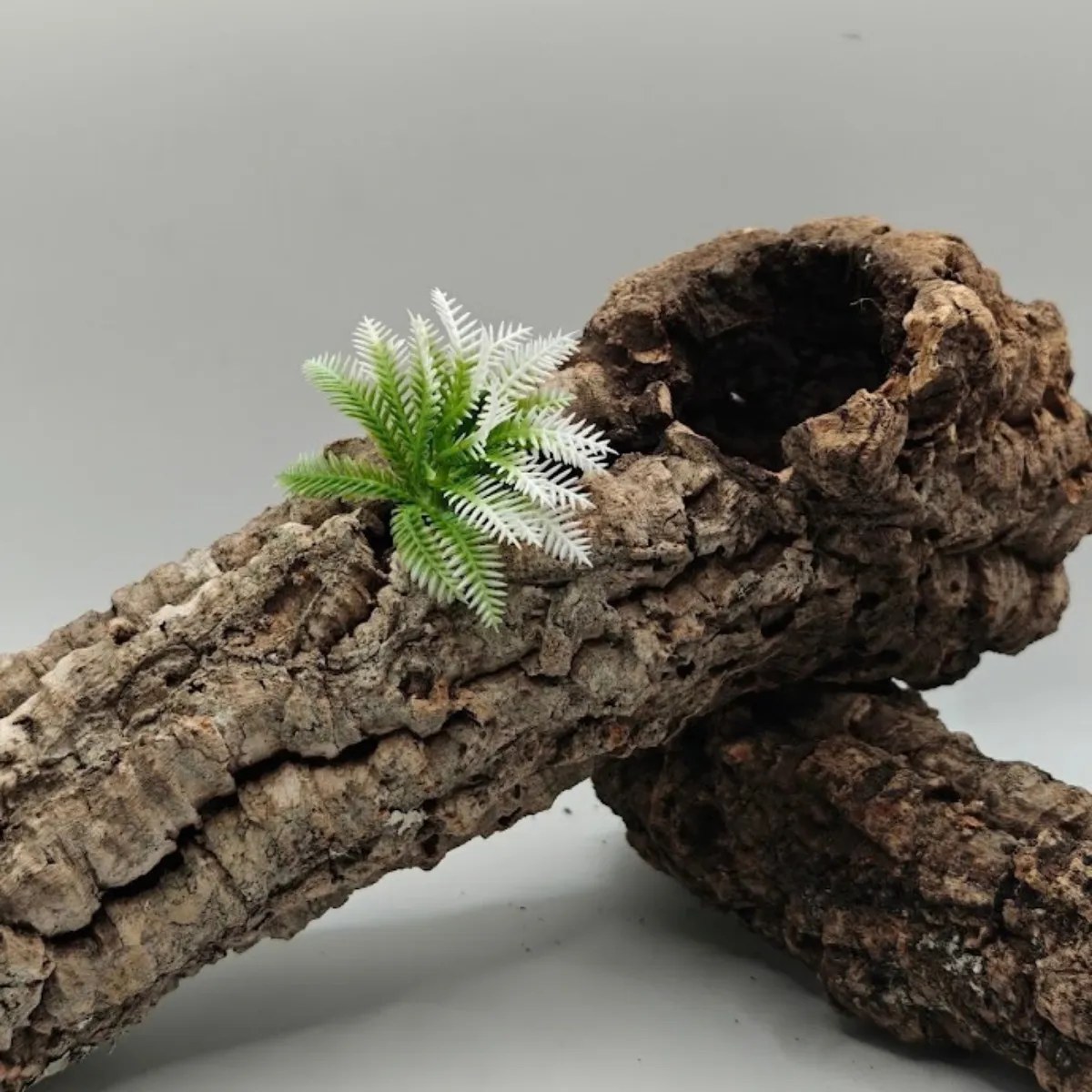Mini sztuczna roślinka do terrarium – ok. 5 × 6 cm