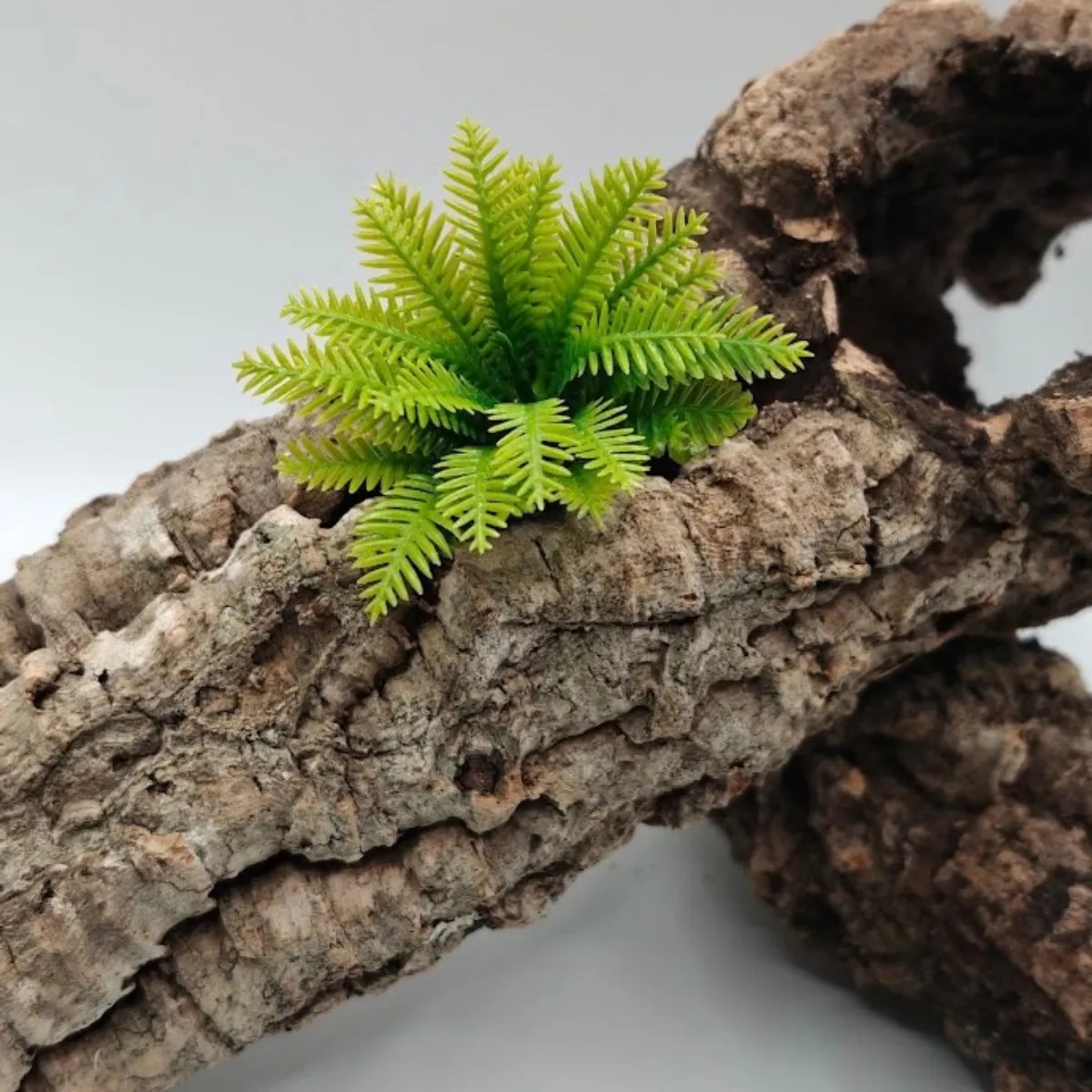 Mini sztuczna roślinka do terrarium – ok. 5 × 6 cm