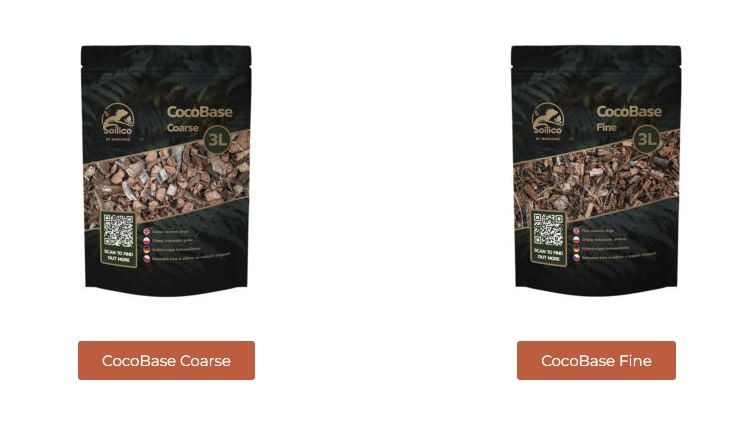 Soilico CocoBase – Chips kokosowy do terrarium (3L)