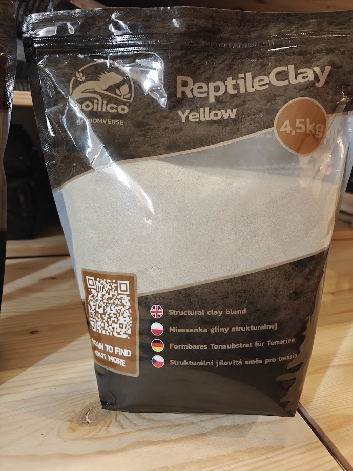 Soilico ReptileClay – Glina strukturalna do terrarium (4,5 kg)