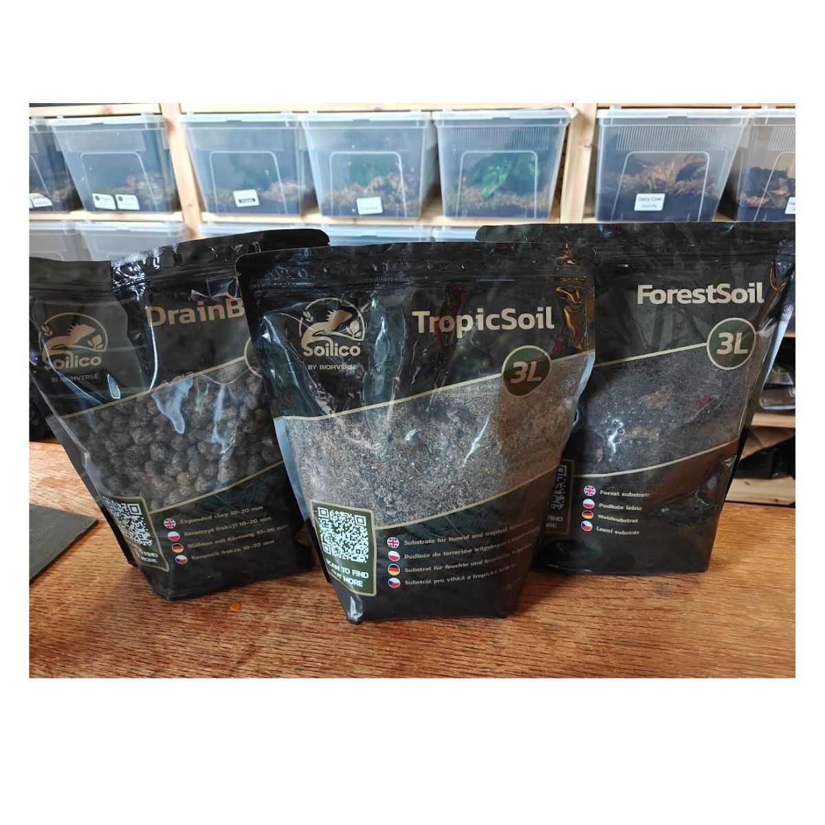Soilico TropicSoil – naturalne podłoże do terrarium tropikalnego 3L